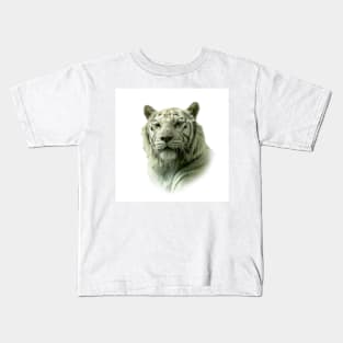 White tiger Kids T-Shirt